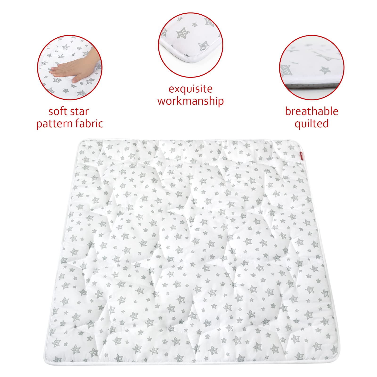Moonsea padded mat supports nap-time comfort for toddlers