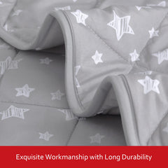 Moonsea crib blanket soft fabric on gentle surface for baby skin comfort.