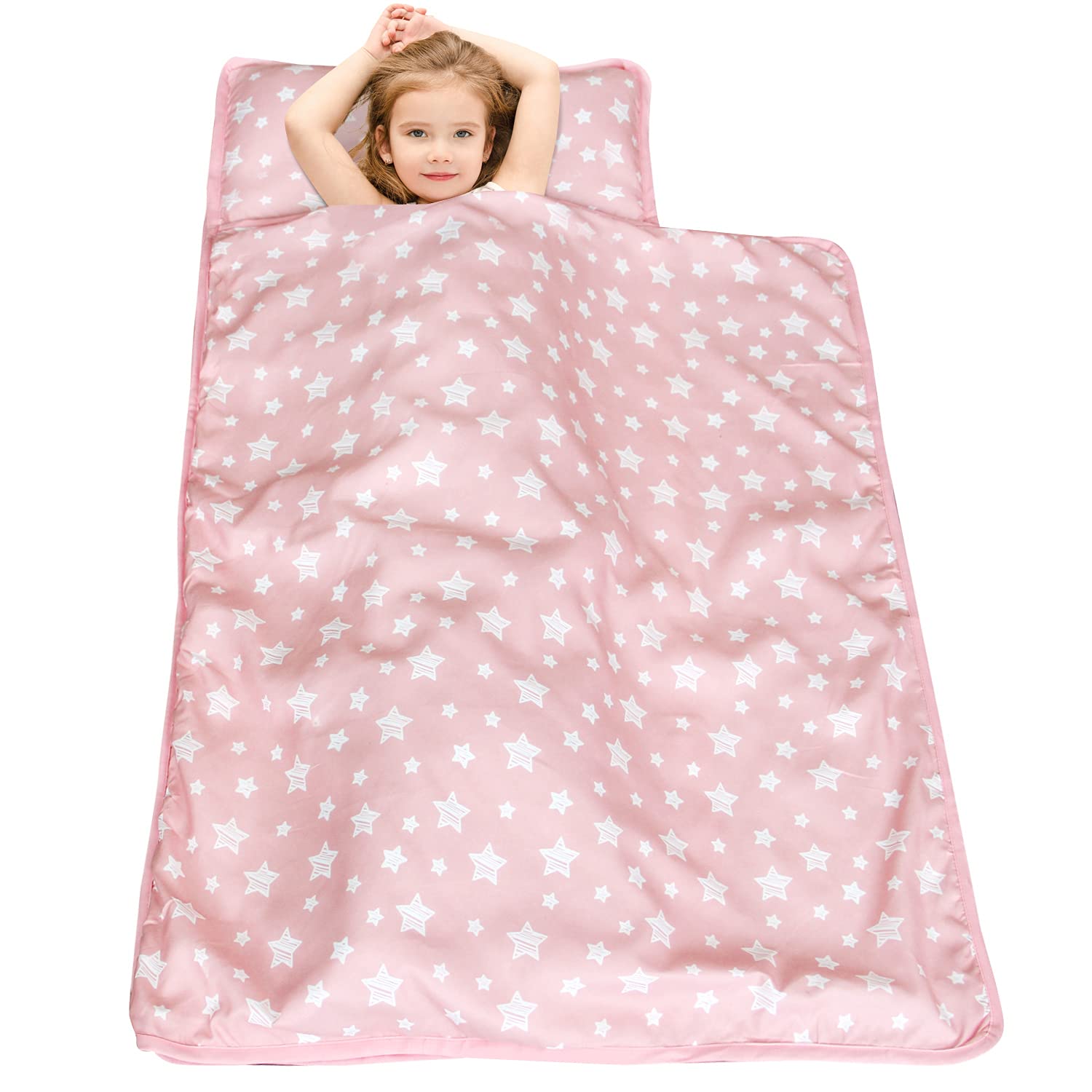 Moonsea Toddler Nap Mat 2 Pack size 21x50 for preschool