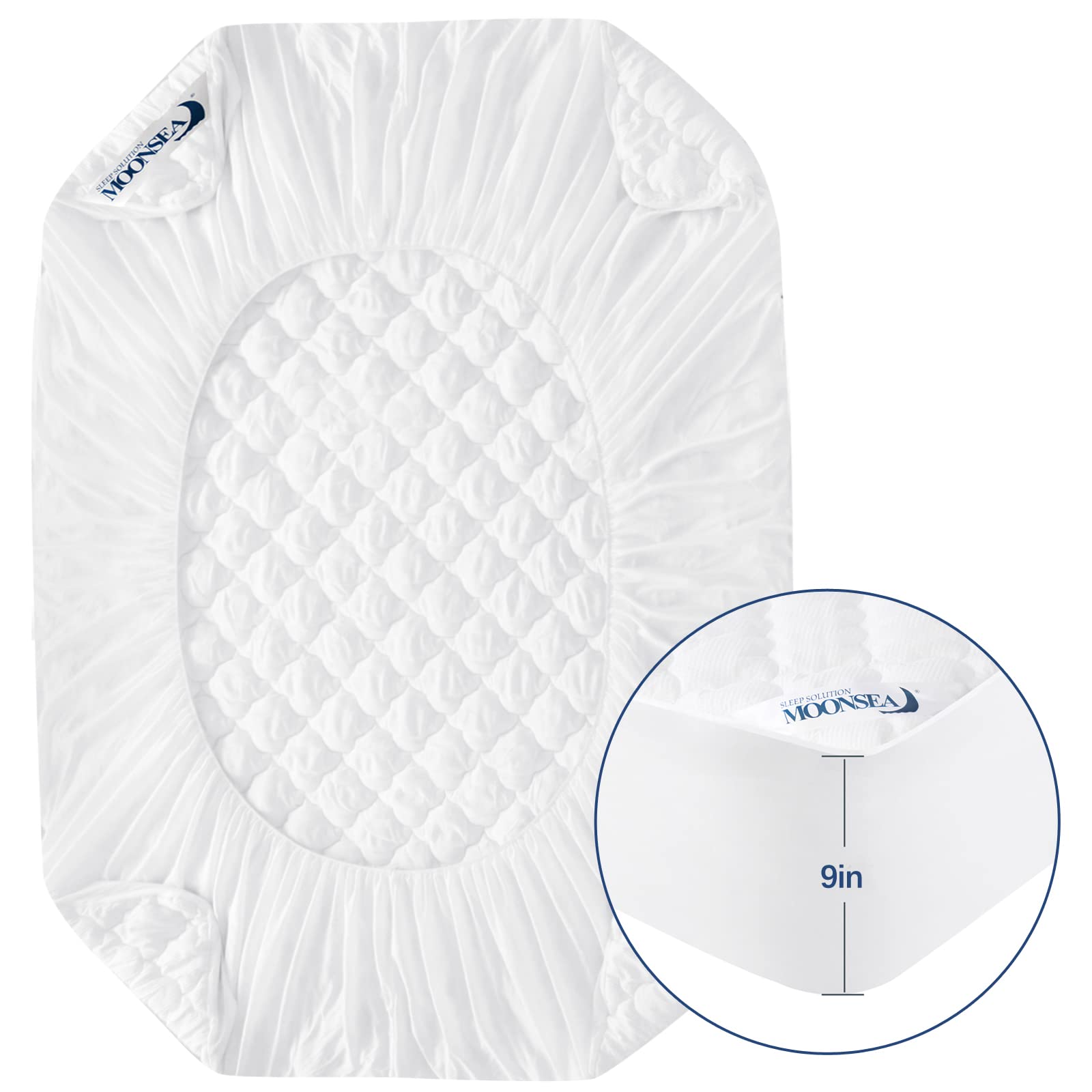 Moonsea guarantee-backed protector provides confident purchase with hassle-free replacement.