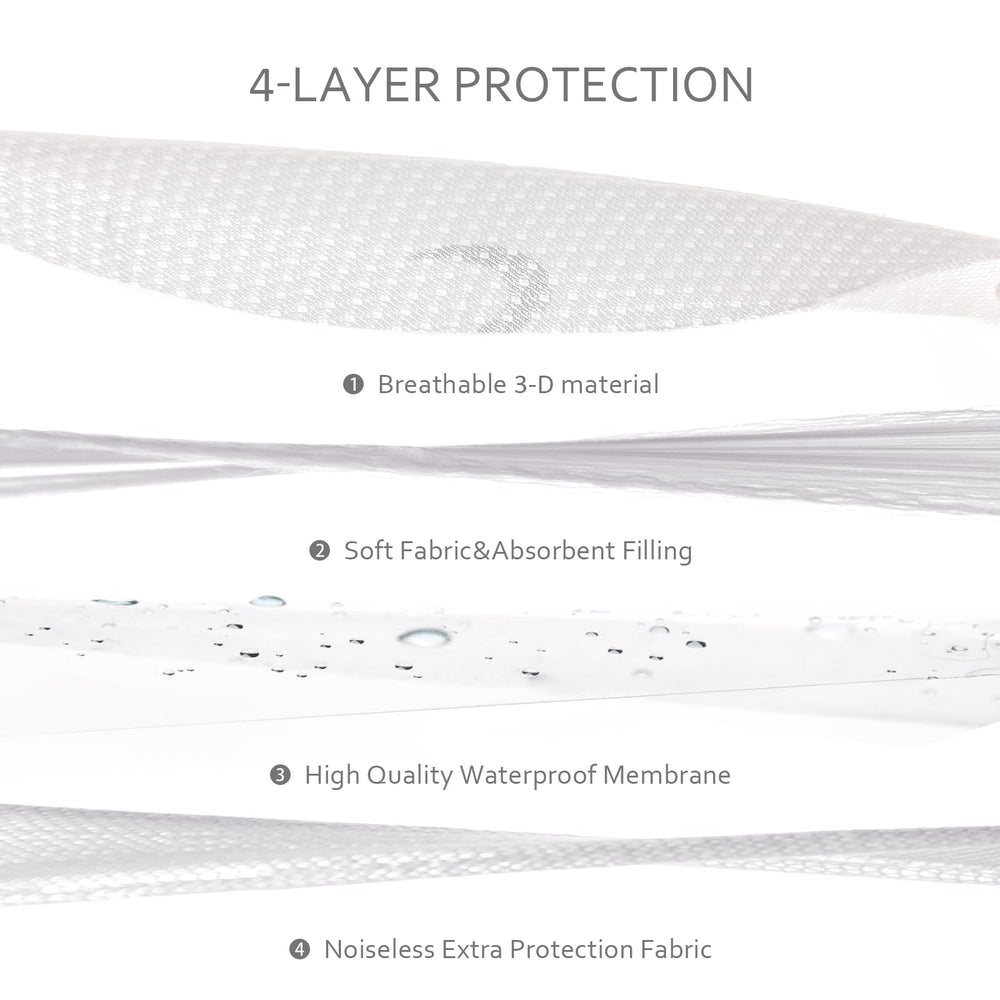 Moonsea waterproof layer protects the mattress from liquids and stains.