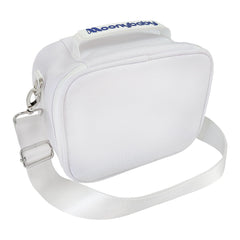 Moonybaby travel bag front view with protective padding for 7-inch monitors