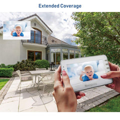 Moonybaby Trust 30 monitor in-bedroom use during night checks with privacy in mind.