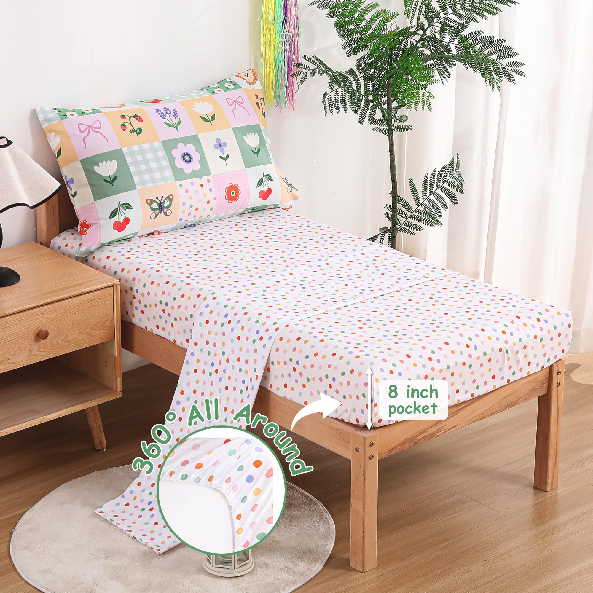 Mooreeke pillowcase with soft touch for busy mornings