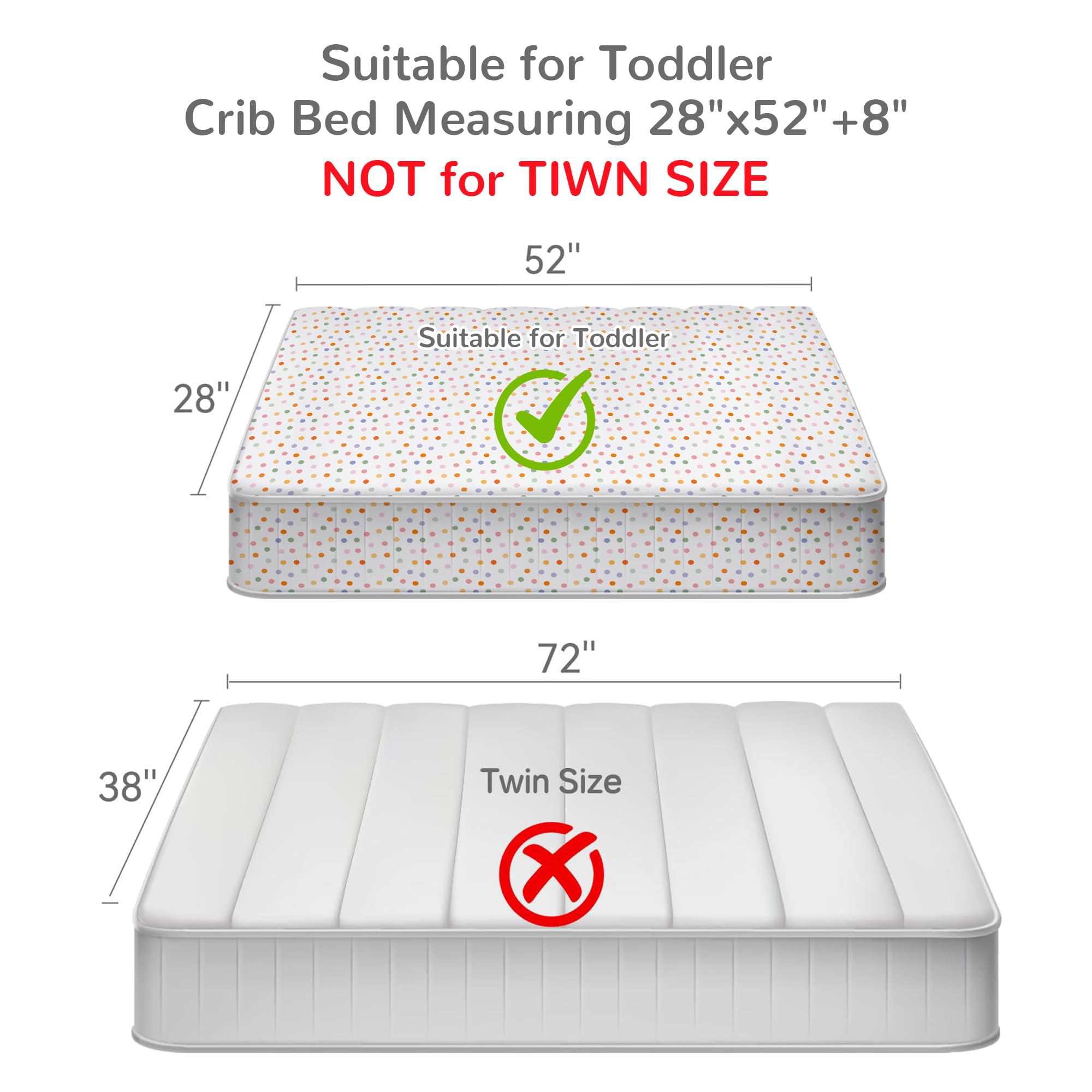 Mooreeke toddler room setup featuring green bedding in a tidy space