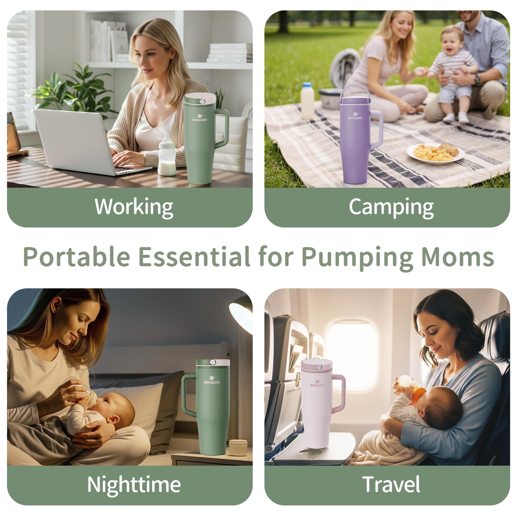 MOQOZO inner-tube BPA-free material keeps milk fresh.