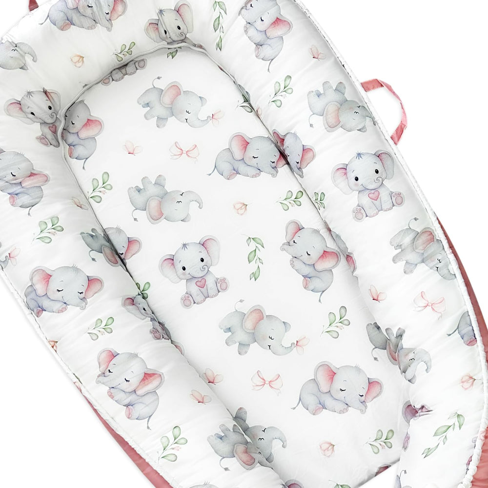 morabloomy elephant portable baby lounger gift-ready packaging ideal for new parents