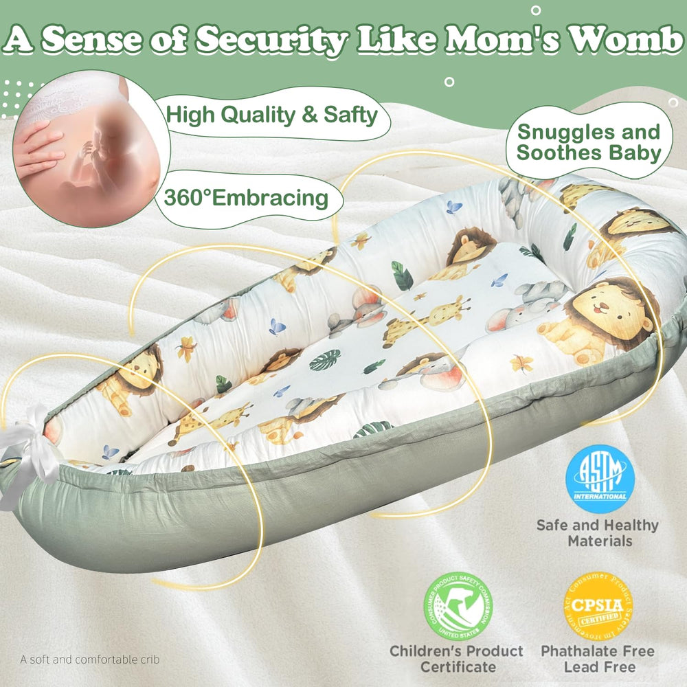 Morabloomy lounger featuring a sturdy handle for effortless moving between rooms
