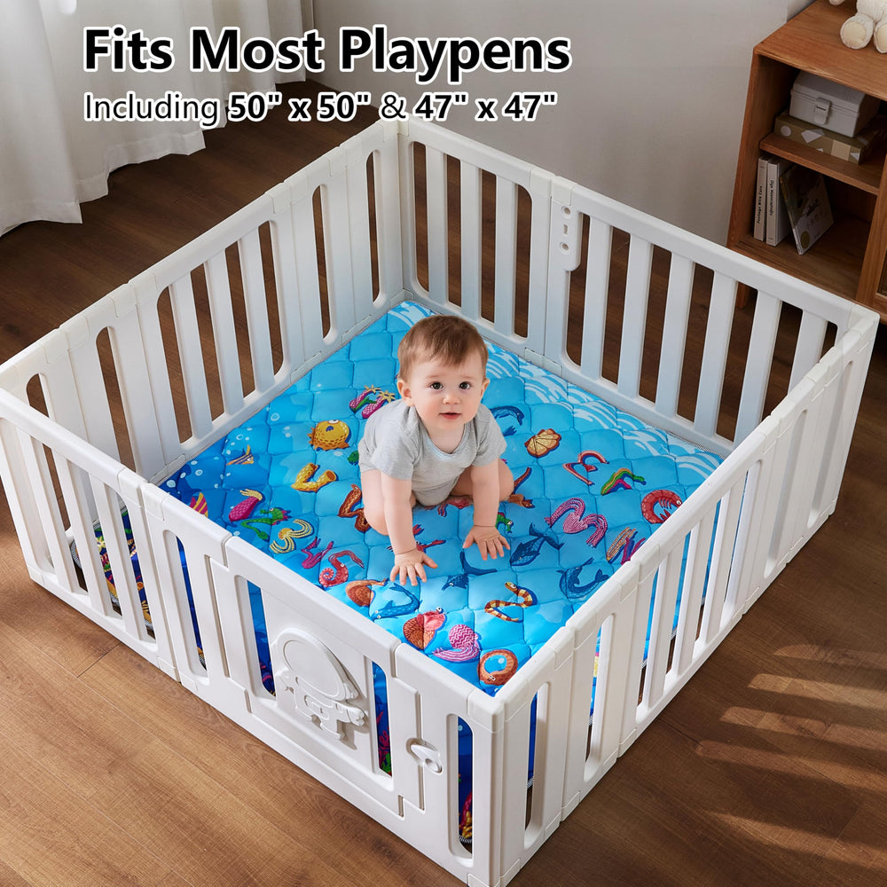 MORAIS Anti-slip bottom keeps the mat steady on floors.