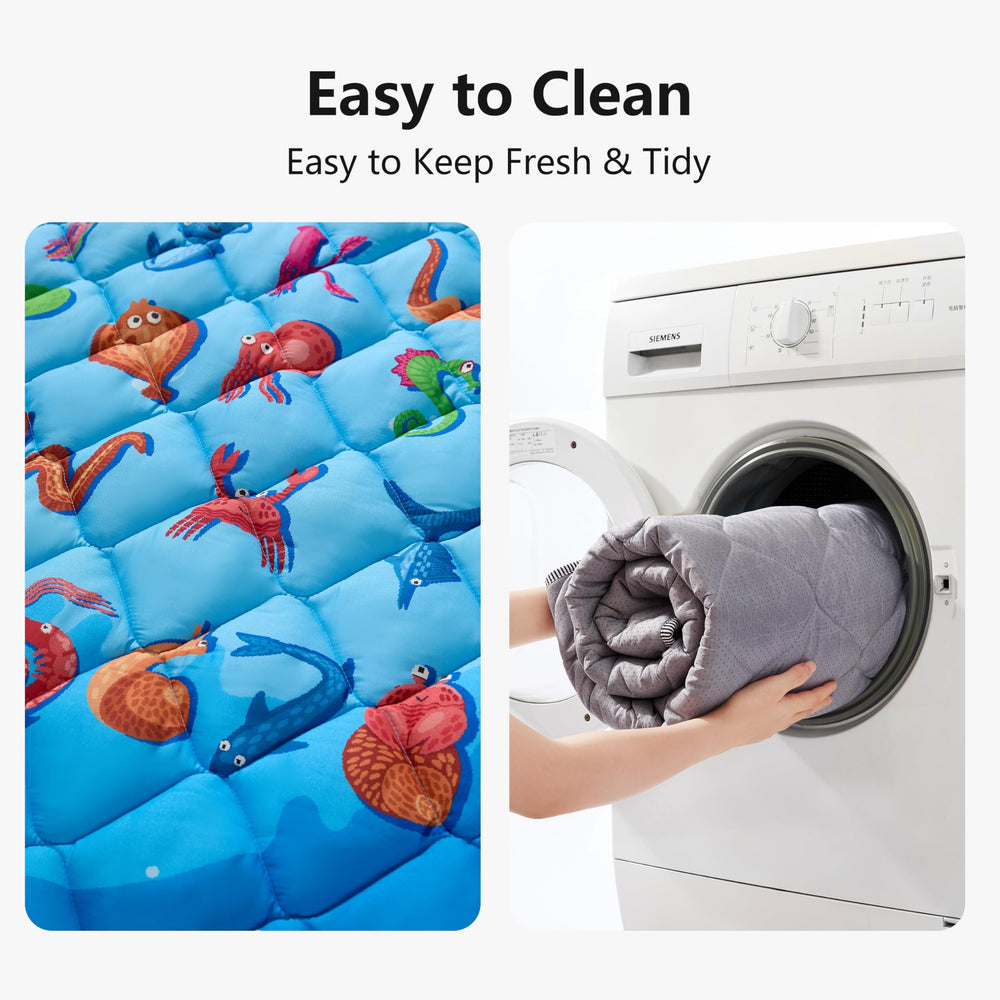 MORAIS Wipe-clean surface for quick spills and messes.