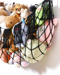 MORCCO boho-chic plushie net detail with removable lights and decorative style