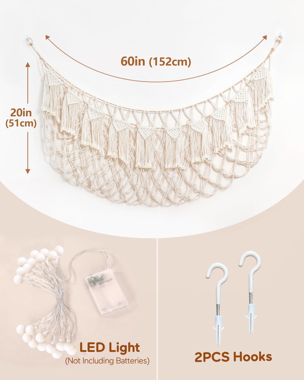 MORCCO night-light included creates a soft glow for bedtime routines.