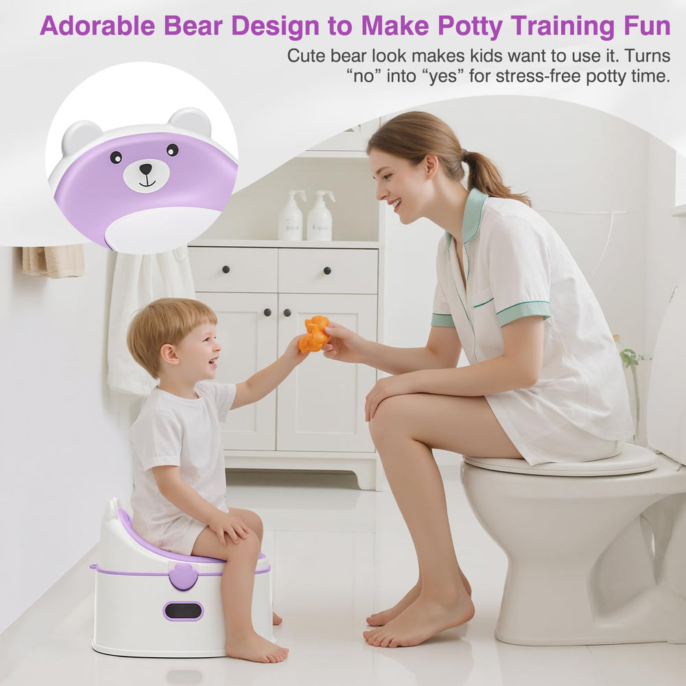 MoreFeel 3in1 potty step-stool supports climbing and transitions during potty training.