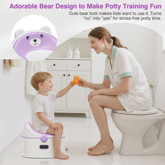 MoreFeel 3in1 potty step-stool supports climbing and transitions during potty training.