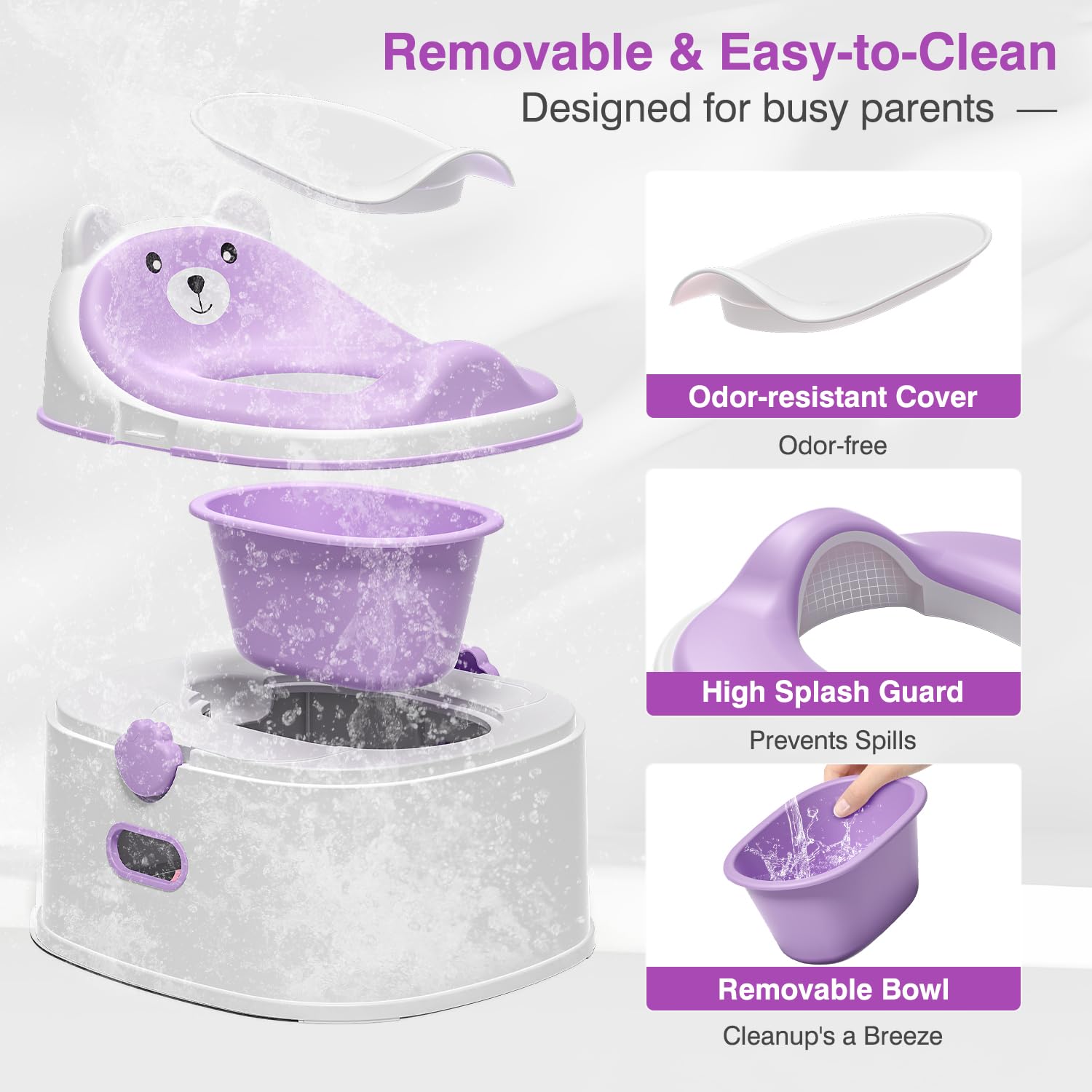 MoreFeel anti-slip-base keeps toddlers secure on every surface.
