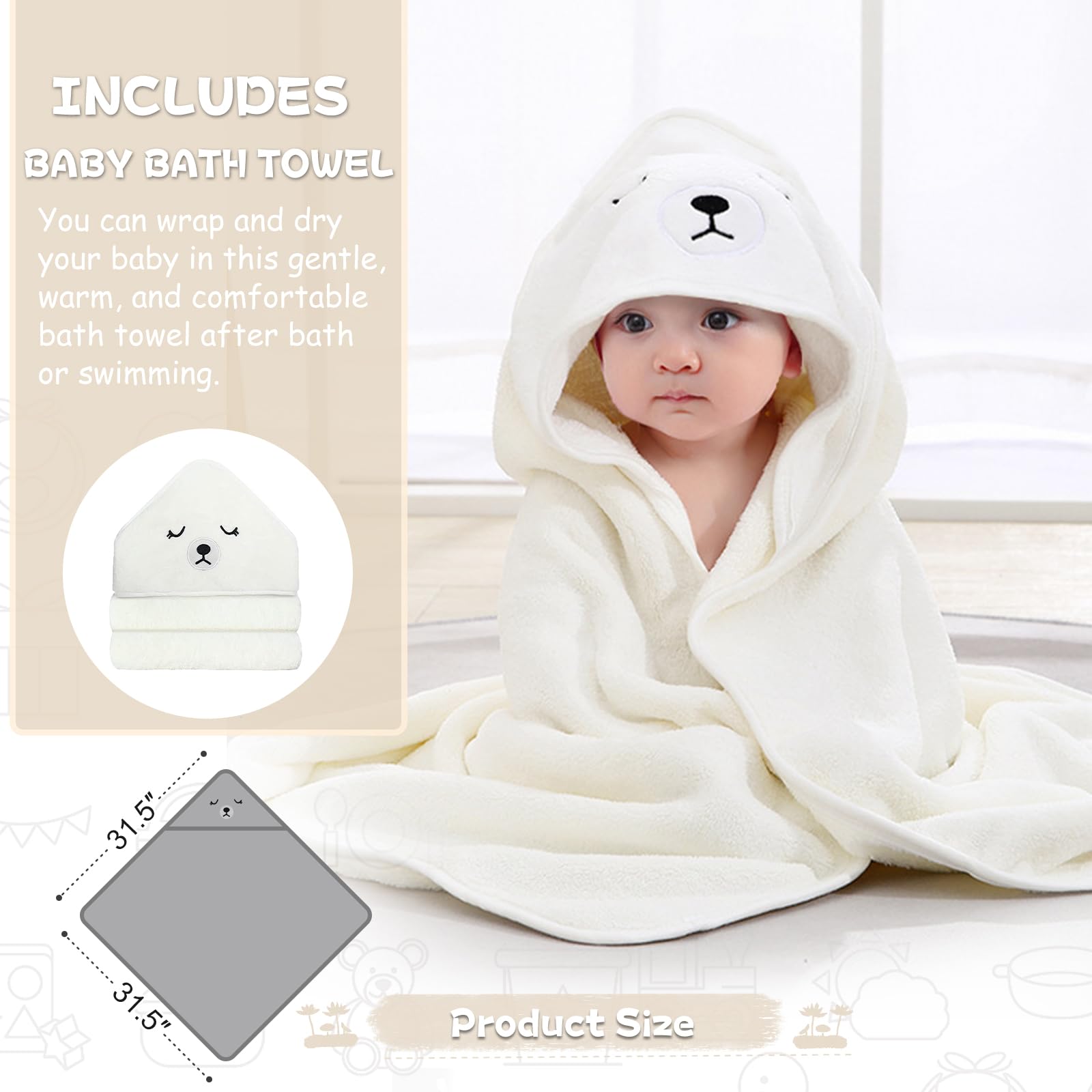 MoreFeel baby bath tub drain hole enables quick, mess-free water release