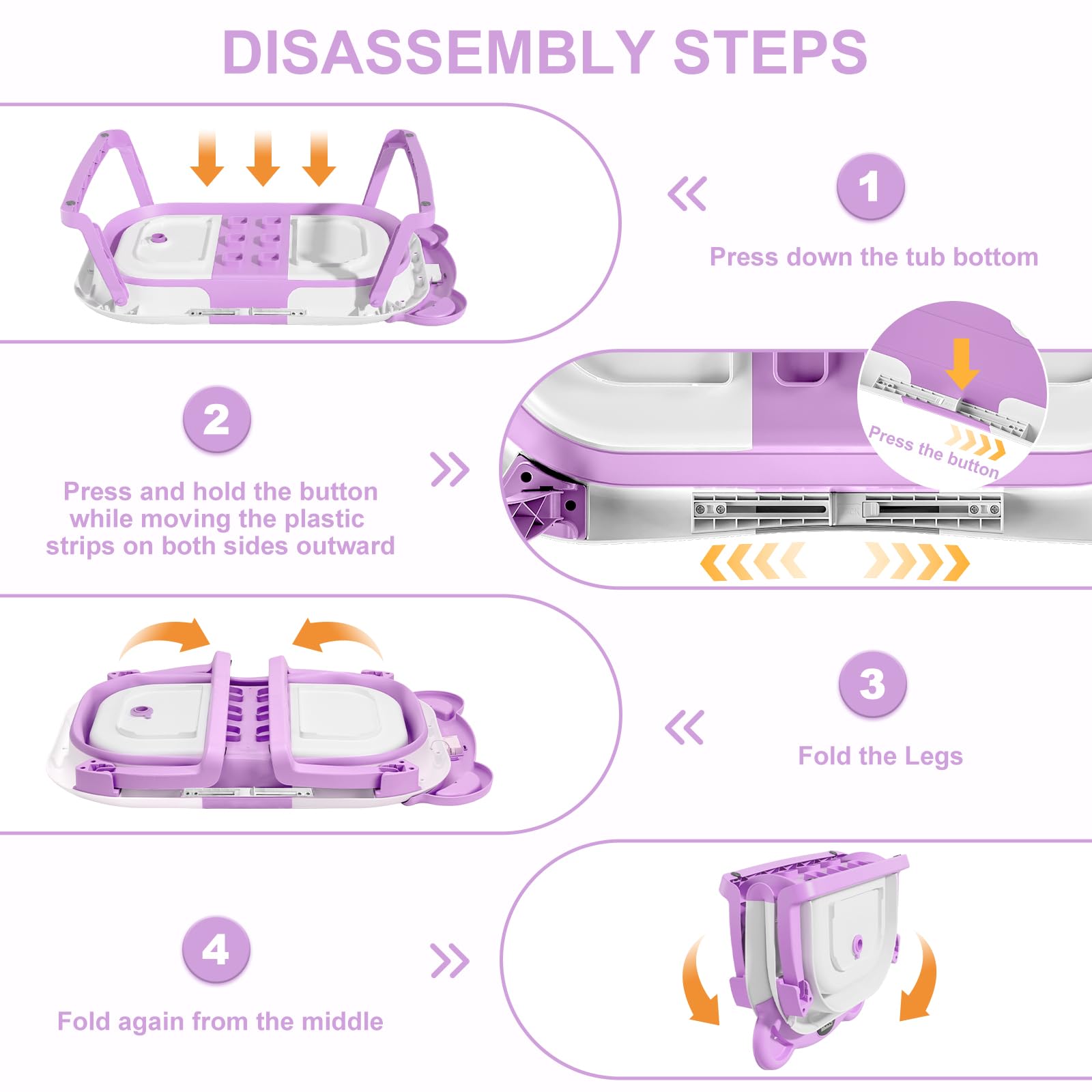 MoreFeel drain hole design enables easy water release