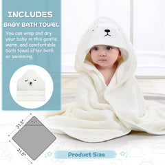 MoreFeel floating cushion supports baby's spine during soak