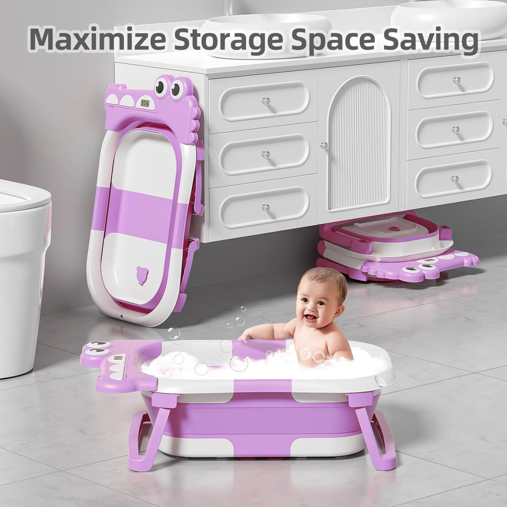 MoreFeel floating cushion supports baby's spine during bath