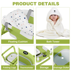 MoreFeel hooded towel soft and plush for after bath use