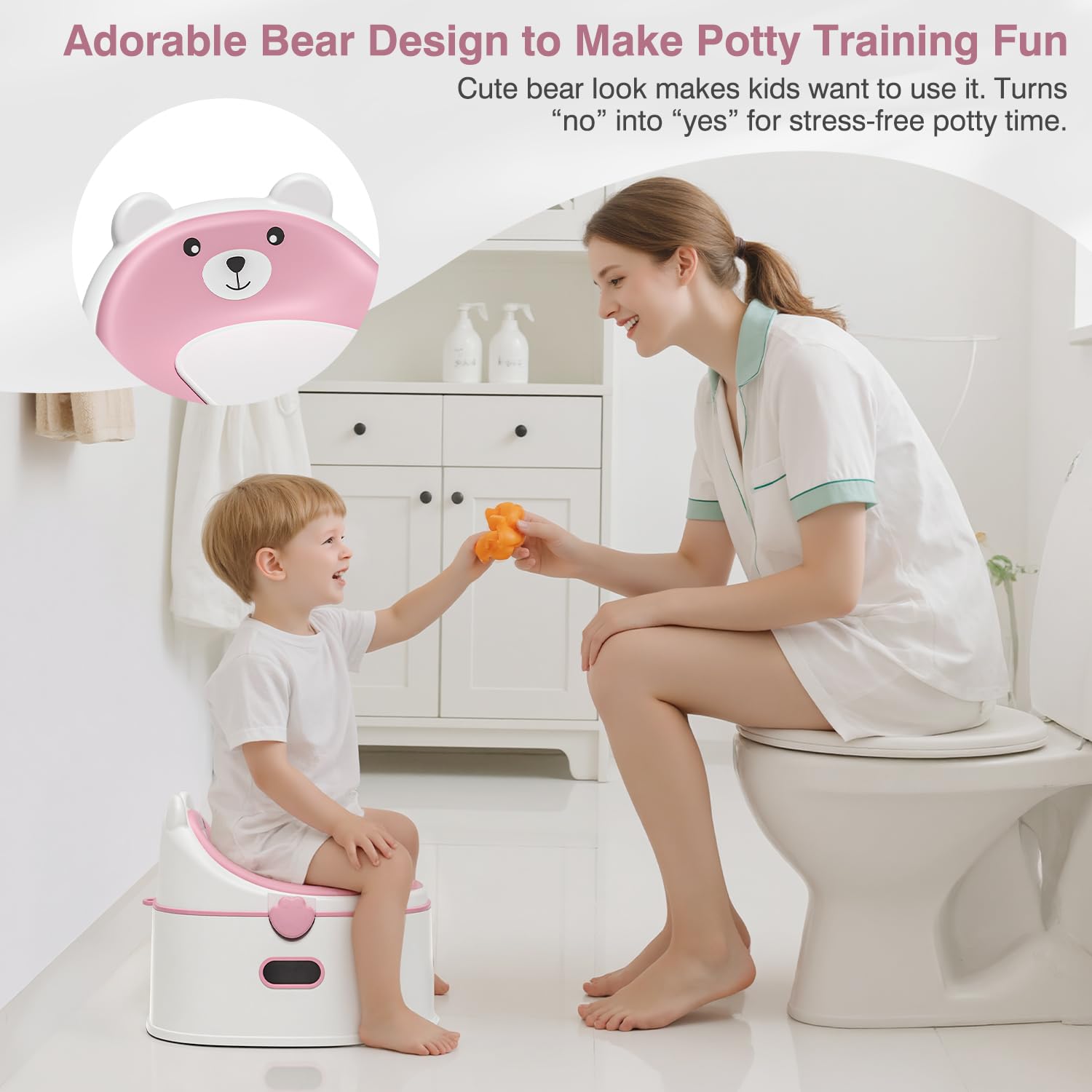 MoreFeel potty-stool-step-stool demonstrates portability and quick setup for busy homes and travel.