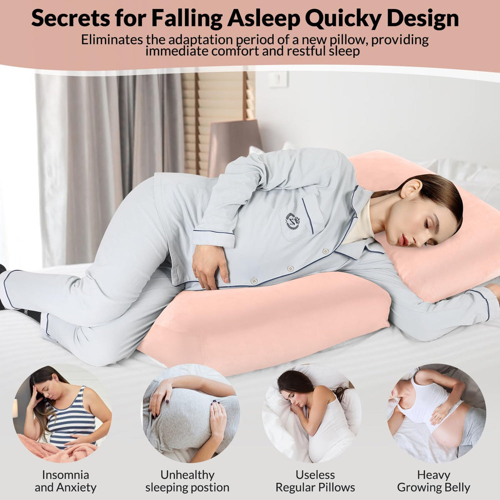 Morelexa pillow crushed-sponge filling balances softness with lasting fullness.