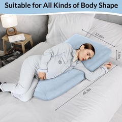 Morelexa pillow close-up soft-material surface provides skin-friendly plush feel.