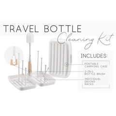 Morgan and Brooks kit with compact brush head ready for on-the-go cleaning.