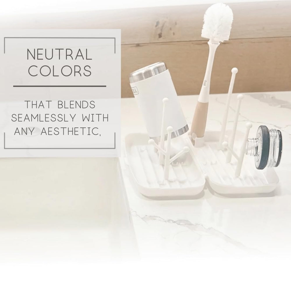 Morgan and Brooks hidden-detail brush in handle enables precise cleaning.
