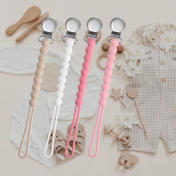 MORIBOX pacifier clip gift-box presentation highlights a ready-to-gift option.