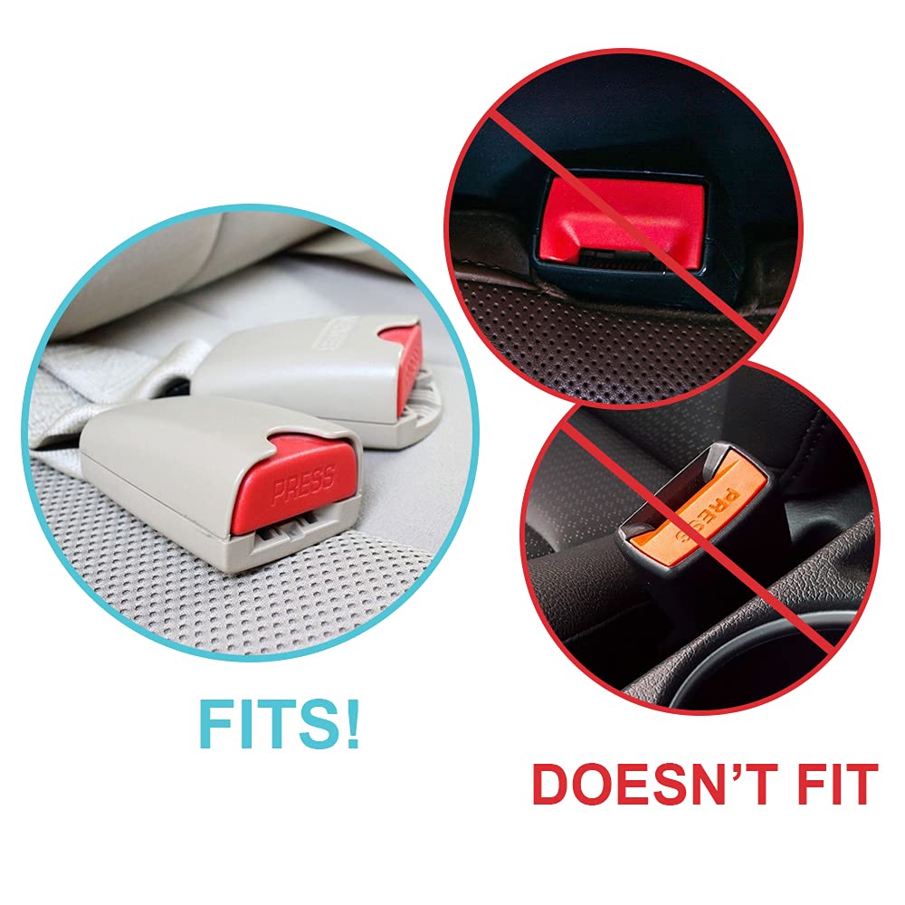 Universal-size MORLIKE LIVING silicone buckle holder measures 1.9 by 1 inches for standard receivers.