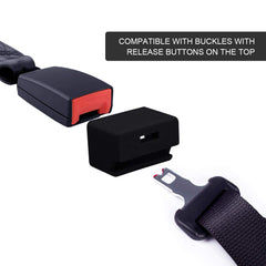 MORLIKE LIVING buckle guard side view demonstrates a strong top design that resists unintended release