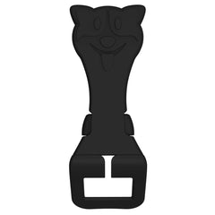 MORLIKE LIVING Unbuckle button-surface eases thumb pressure on push-button buckles.