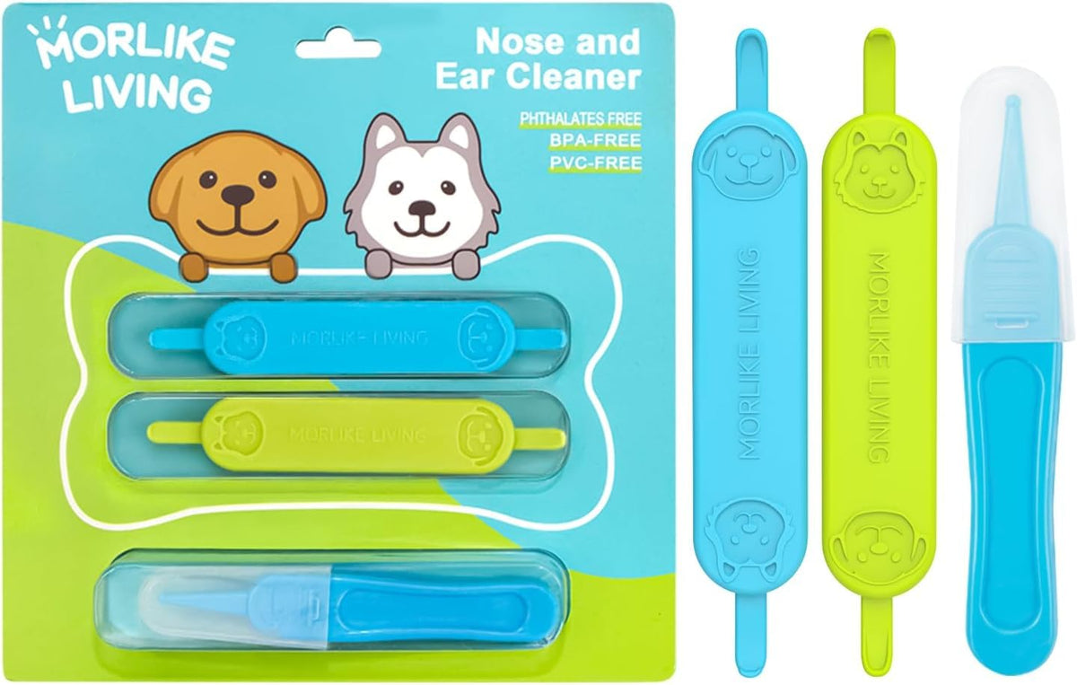 MORLIKE LIVING baby-nose-ear-cleaner-tool-handle provides a gentle grip for tiny noses.