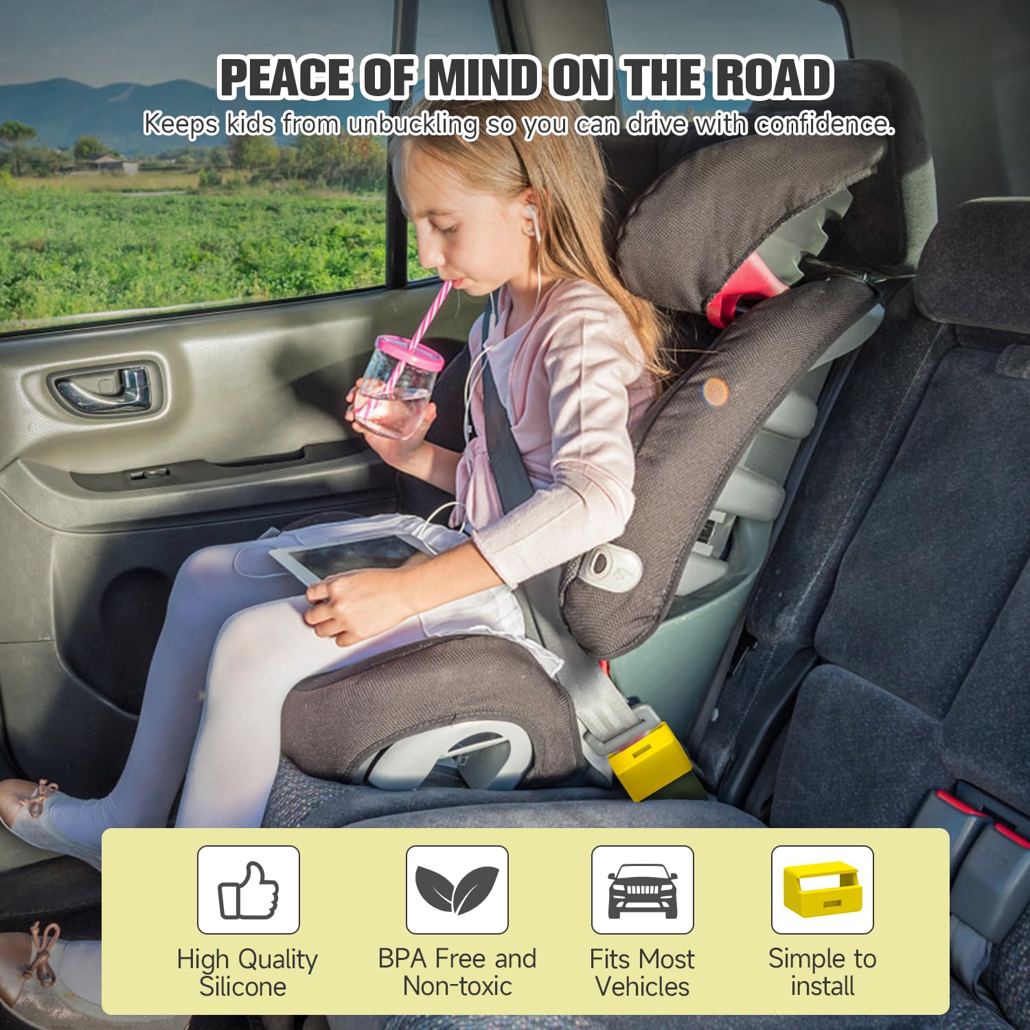 MORLIKE LIVING reusable slim-release feature aids easy removal