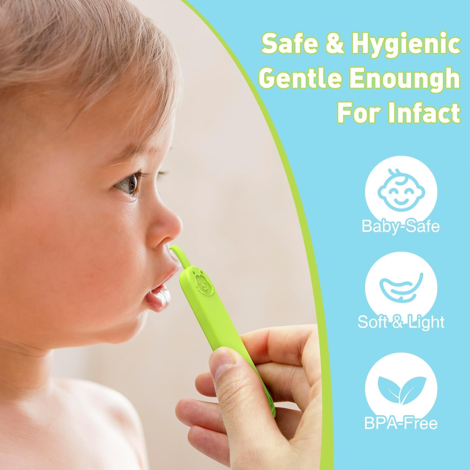 MORLIKE LIVING includes-nose-tweezer adds an easy cleanup tool.