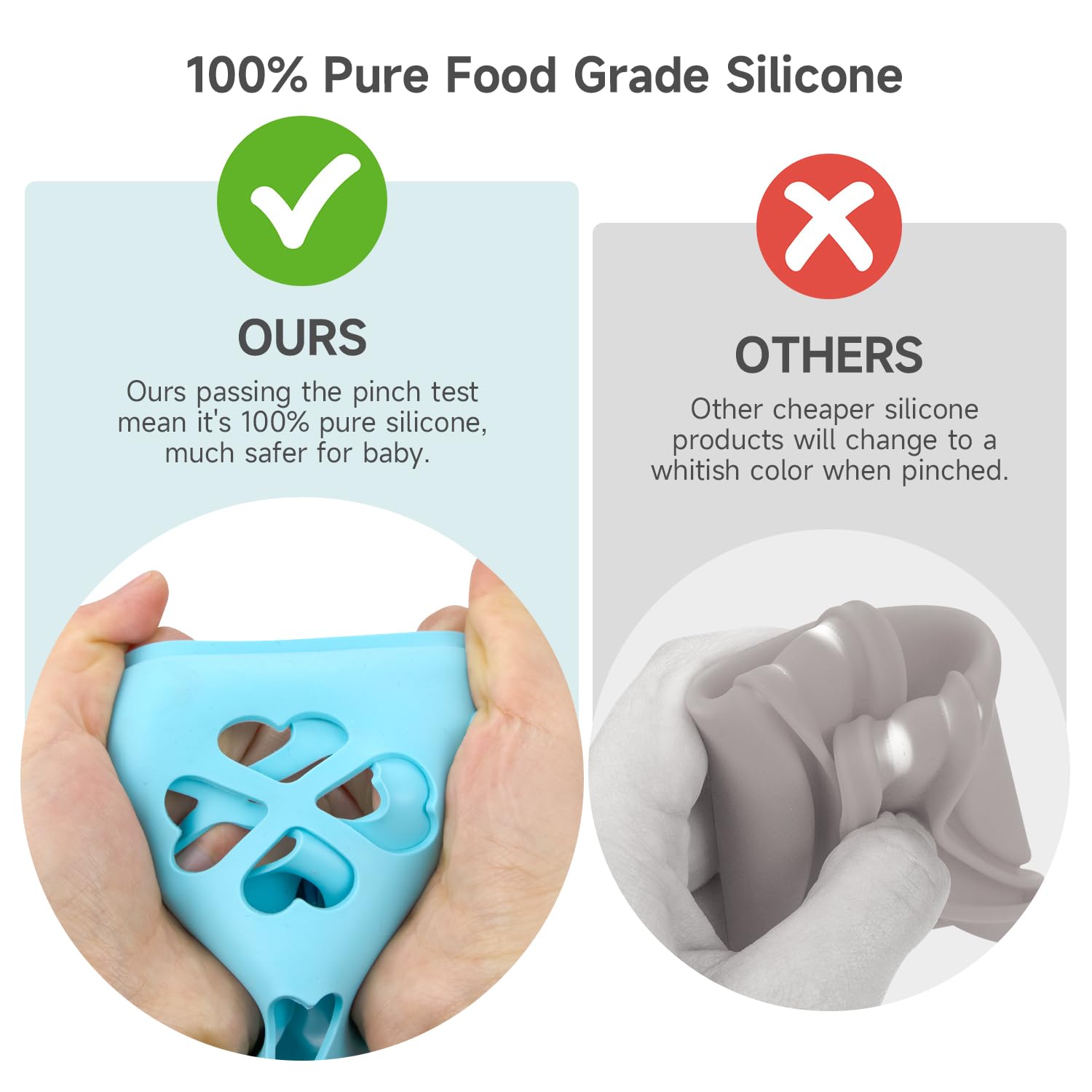MORLIKE LIVING hollow-window sleeve lets you view measurement while feeding