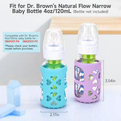 Morlke Living blue silicone sleeve protects glass bottles from bumps during daily use.