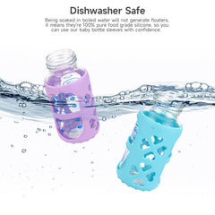 Morlke Living mint silicone sleeve with hollow windows for quick viewing.