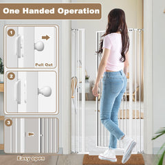 Mornyray adjustable width 30 62 inches fits various doorways without drilling