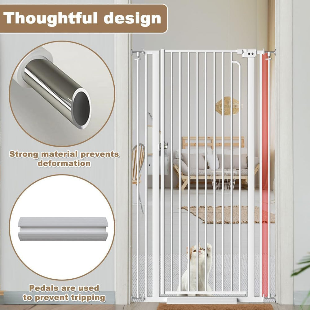 Mornyray durable thick steel frame emphasizes long-lasting pet safety.