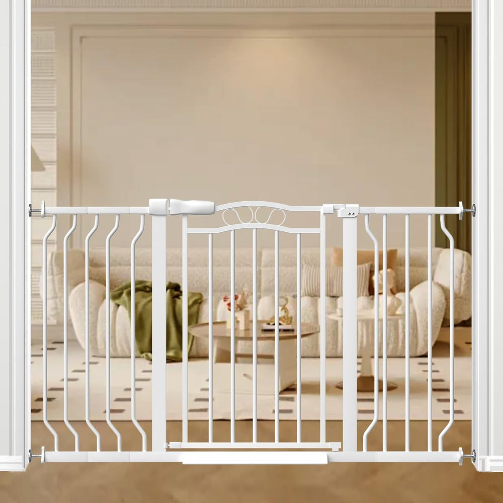 Mornyray white finish adds clean, modern look to home safety.