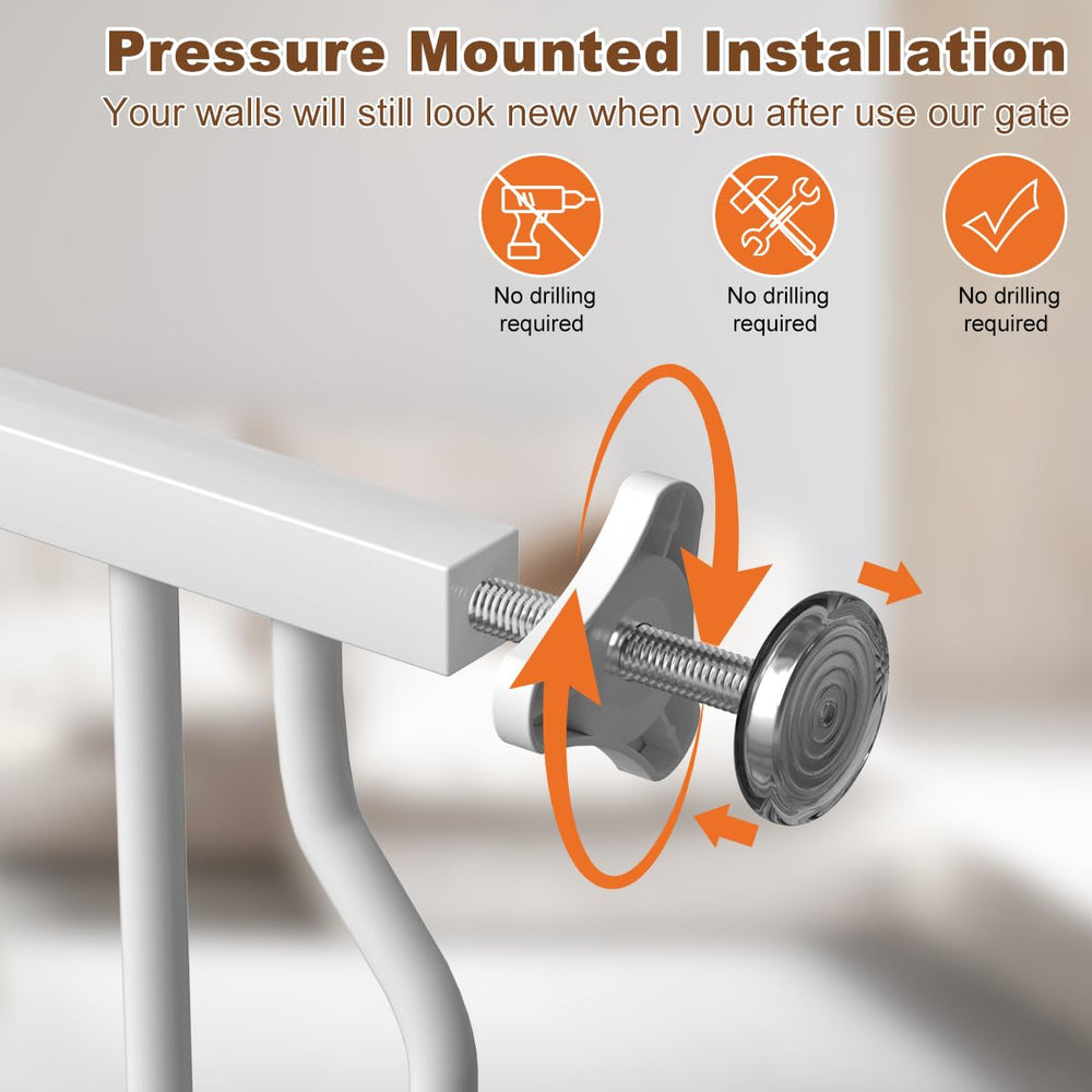 Mornyray pressure-mounted installation highlights no-drill convenience for renters.