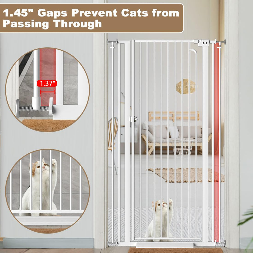 Mornyray pressure mounted installation protects walls while creating a barrier