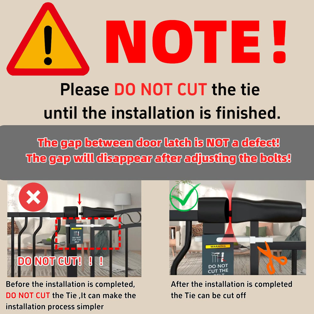 Mornyray rubberized handle provides slip-free gate access