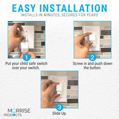 Morrise neutral design guard blends with kitchen decor while increasing safety.