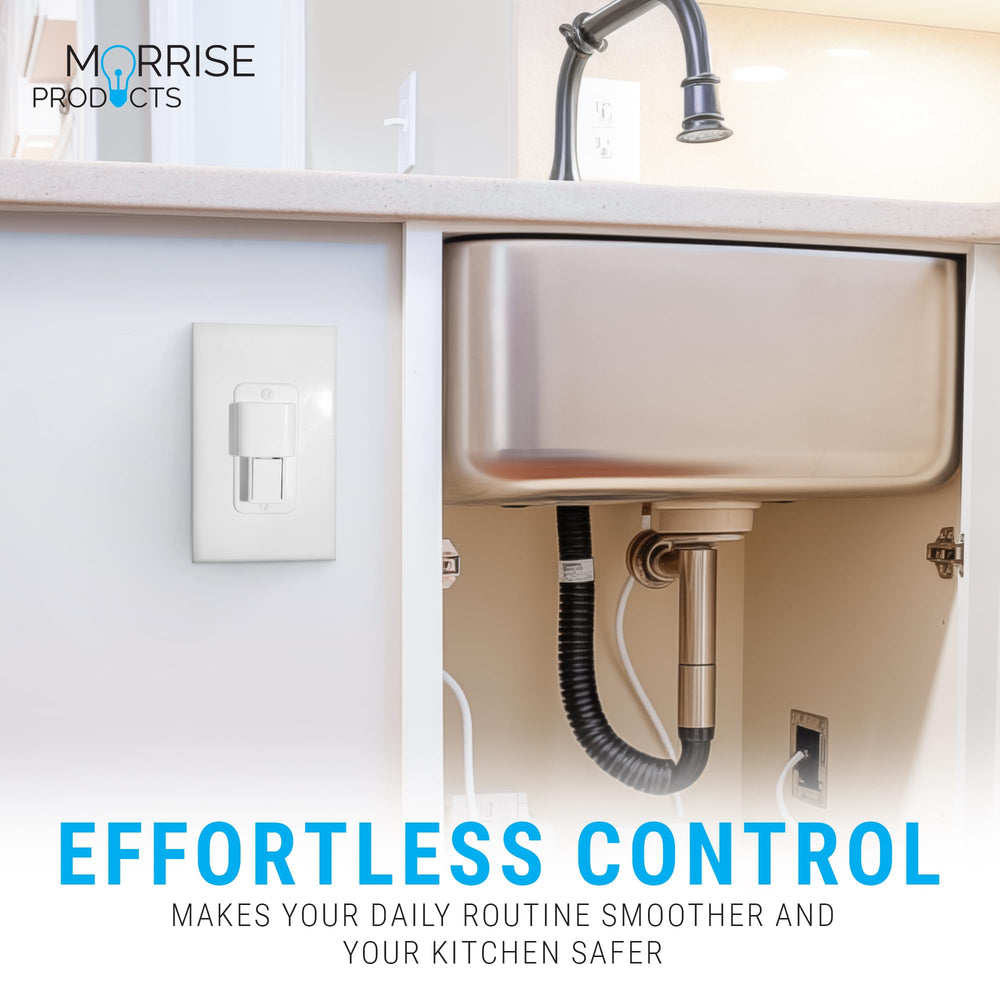 Morrise universal toggle switch guard fits standard switches for versatile baby-proofing.