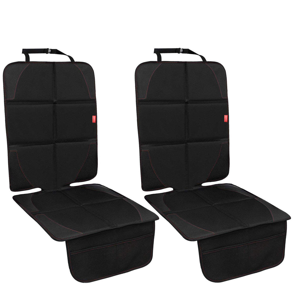 MORROLS car seat protector assembly-storage-scene shows quick setup and tidy trunk.