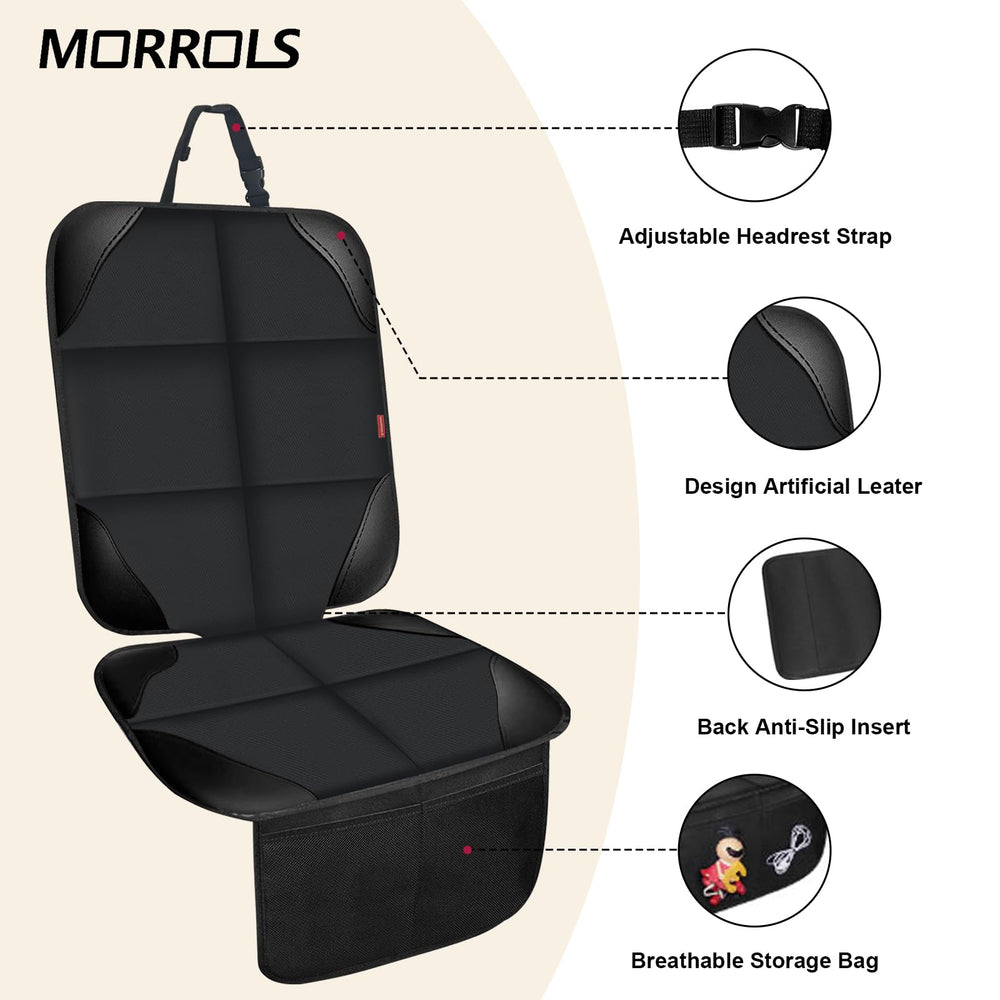 MORROLS multi-use protector reduces scratches and drool from pets.