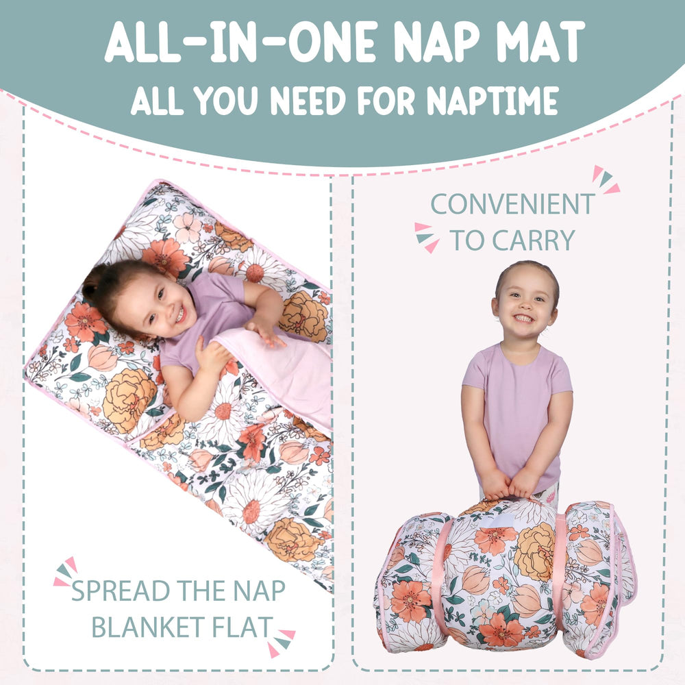 Morxy nap mat machine-washable durability: withstands spills and frequent naps.